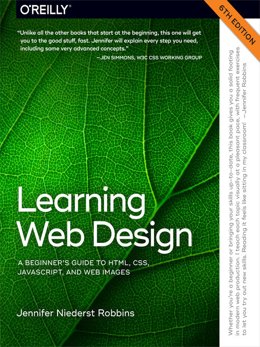 Cover image for Learning Web Design